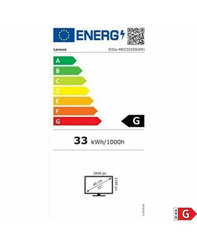 Monitor Lenovo 66FDGAC2EU 4K Ultra HD 31,5"