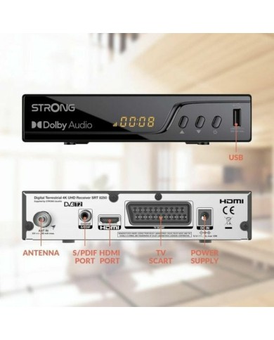 Sintonizzatore TDT STRONG SRT 8250 Sintonizzatore TDT STRONG SRT 8250