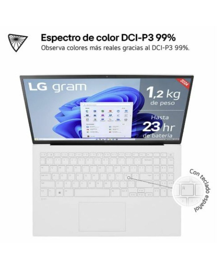 Laptop LG 15Z90S-G.AA74B 14" Intel Core Ultra 7 155H 16 GB RAM 512 GB SSD