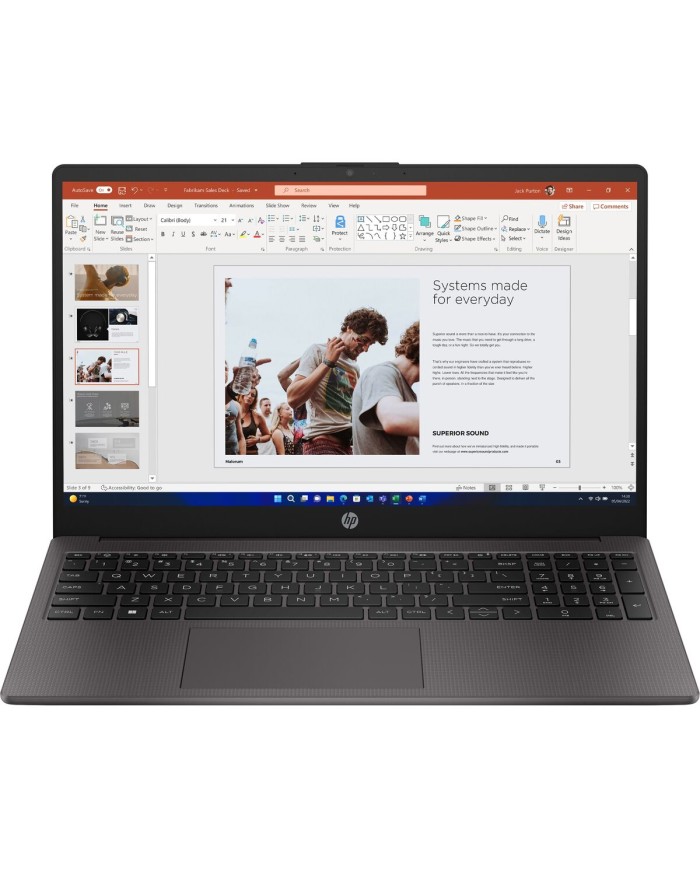 Laptop HP AL0G6AT16GB Qwerty in Spagnolo 15,6" 8 GB RAM 256 GB SSD Laptop HP AL0G6AT16GB Qwerty in Spagnolo 15,6" 8 GB RAM 256 GB SSD
