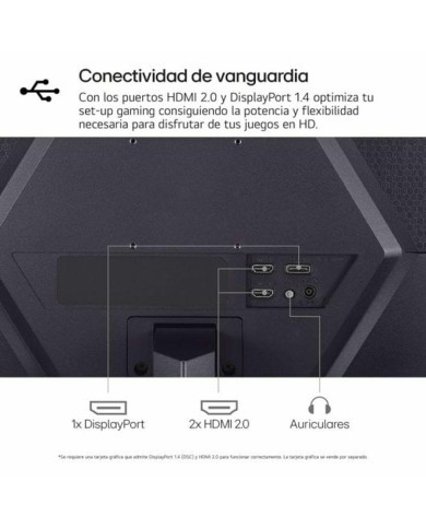 Monitor LG 24GS50F-B.AEUQ Full HD Monitor LG 24GS50F-B.AEUQ Full HD