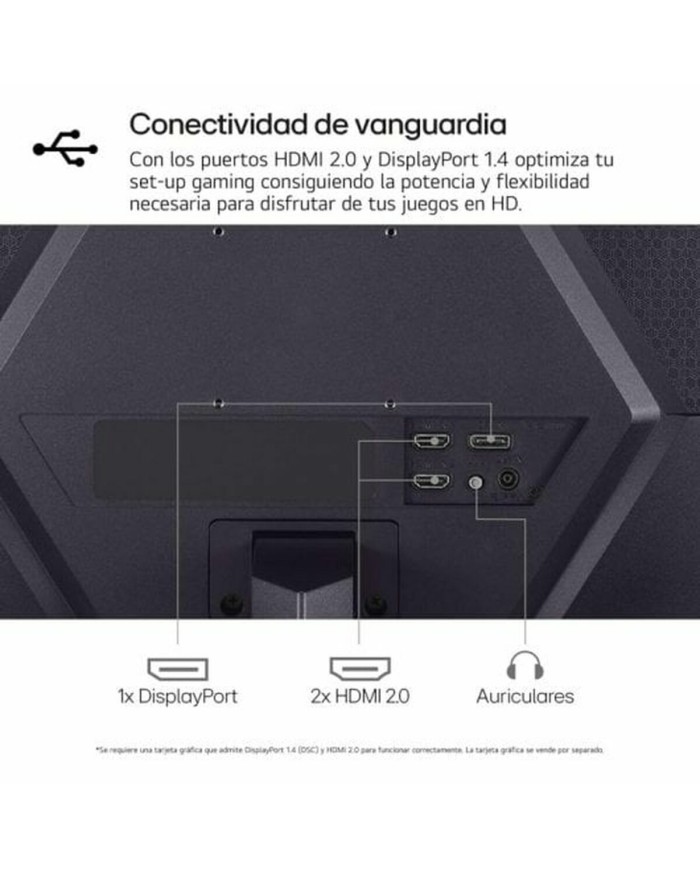 Monitor LG 24GS50F-B.AEUQ Full HD Monitor LG 24GS50F-B.AEUQ Full HD