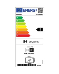 Smart TV Panasonic TV50W80AEZ 50" 4K Ultra HD HDR QLED Smart TV Panasonic TV50W80AEZ 50" 4K Ultra HD HDR QLED