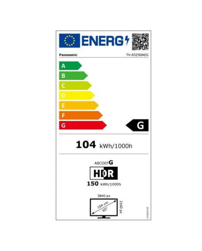 Smart TV Panasonic TV65Z90AEG 65" OLED 4K Ultra HD Smart TV Panasonic TV65Z90AEG 65" OLED 4K Ultra HD