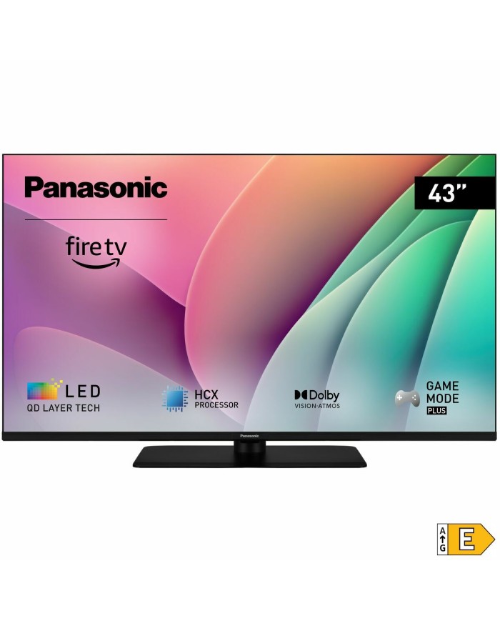 Smart TV Panasonic TV43W80AEZ 43" 4K Ultra HD HDR QLED Smart TV Panasonic TV43W80AEZ 43" 4K Ultra HD HDR QLED