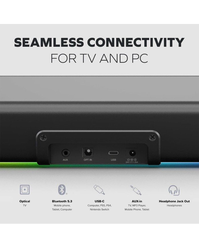 Casse a Colonna Senza Fili Creative Technology Blaster GS5 Nero Casse a Colonna Senza Fili Creative Technology Blaster GS5 Nero