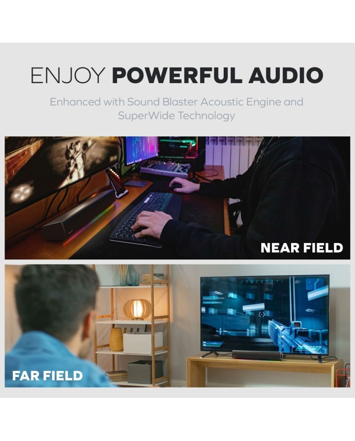 Casse a Colonna Senza Fili Creative Technology Blaster GS5 Nero Casse a Colonna Senza Fili Creative Technology Blaster GS5 Nero