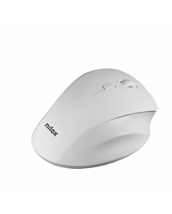 Mouse senza Fili Nilox ERGO 3200 DPI Bianco