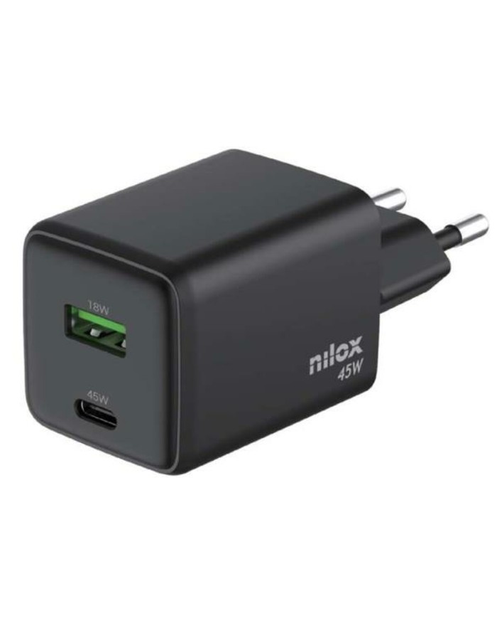 Caricabatterie da Parete Nilox UNIVERSAL (2 Unità) Caricabatterie da Parete Nilox UNIVERSAL (2 Unità)