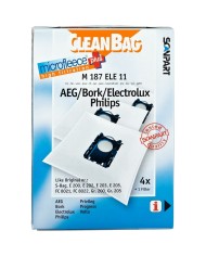 Sacchetto di Ricambio per Aspirapolvere Scanpart M 187 ELE11 Sacchetto di Ricambio per Aspirapolvere Scanpart M 187 ELE11
