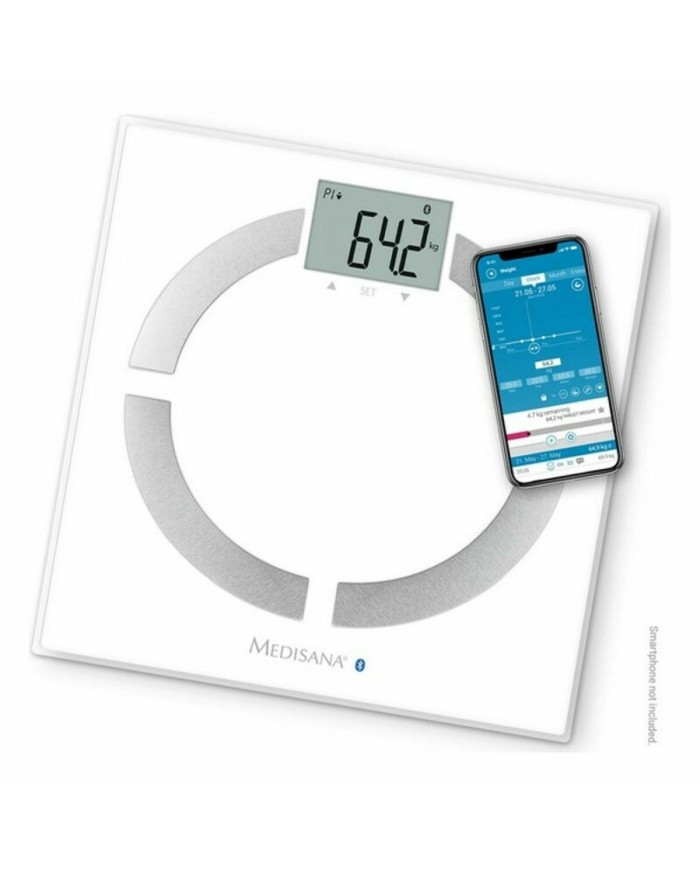 Bilancia Digitale da Bagno Medisana MED 40444 Bianco 180 kg