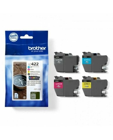 Cartuccia ad Inchiostro Originale Brother LC422VAL 4 Unità