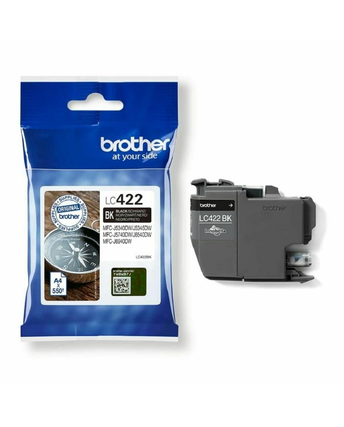 Cartuccia ad Inchiostro Originale Brother LC422BK Nero (1 Unità)
