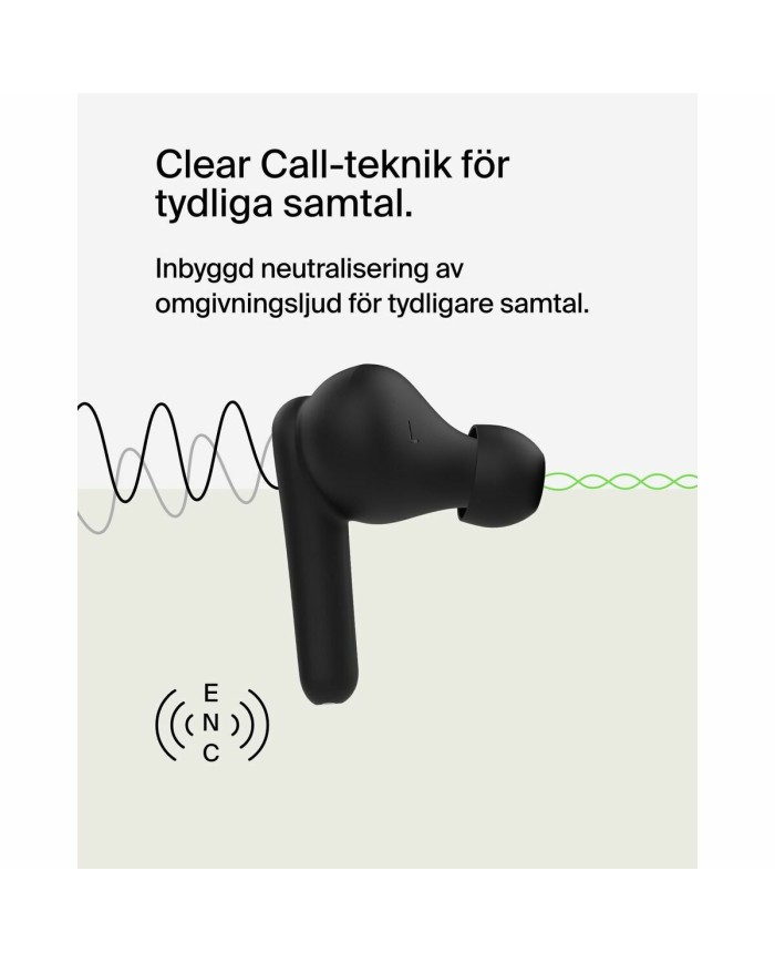 Auricolari Belkin AUC012BTBK Nero Auricolari Belkin AUC012BTBK Nero