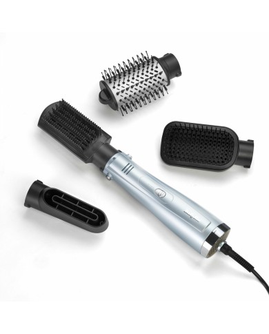 Phon Babyliss Azzurro Nero Argentato Plastica Phon Babyliss Azzurro Nero Argentato Plastica