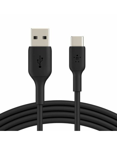 Cavo USB A con USB-C Belkin CAB001BT2MBK Nero 2 m Cavo USB A con USB-C Belkin CAB001BT2MBK Nero 2 m