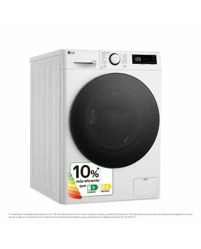 Lavatrice-Asciugatrice Intelligente LG F4DR6011AGW 11 kg/6 kg 1400 rpm