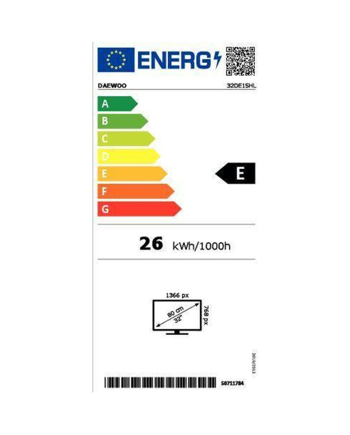 Televisione Daewoo 32DE15HL HD 32" LED Televisione Daewoo 32DE15HL HD 32" LED