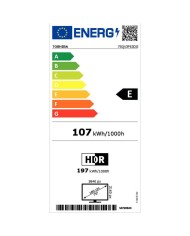 Smart TV Toshiba 75QV3F63DG 75" QLED 4K Ultra HD Smart TV Toshiba 75QV3F63DG 75" QLED 4K Ultra HD