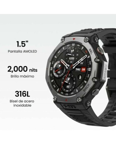 Smartwatch Amazfit W2323GL1N Nero 1,5"