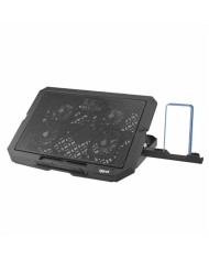Base di Raffreddamento per PC Portatile iggual IGG316764 Nero Multicolore