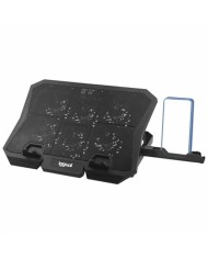 Base di Raffreddamento per PC Portatile iggual IGG319710 Nero Base di Raffreddamento per PC Portatile iggual IGG319710 Nero