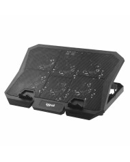 Base di Raffreddamento per PC Portatile iggual IGG319703 Nero Base di Raffreddamento per PC Portatile iggual IGG319703 Nero