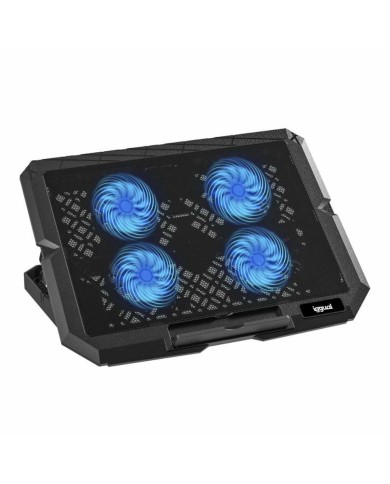 Base di Raffreddamento per PC Portatile iggual IGG319710 Nero Base di Raffreddamento per PC Portatile iggual IGG319710 Nero