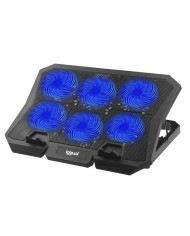 Base di Raffreddamento per PC Portatile iggual IGG319703 Nero Base di Raffreddamento per PC Portatile iggual IGG319703 Nero