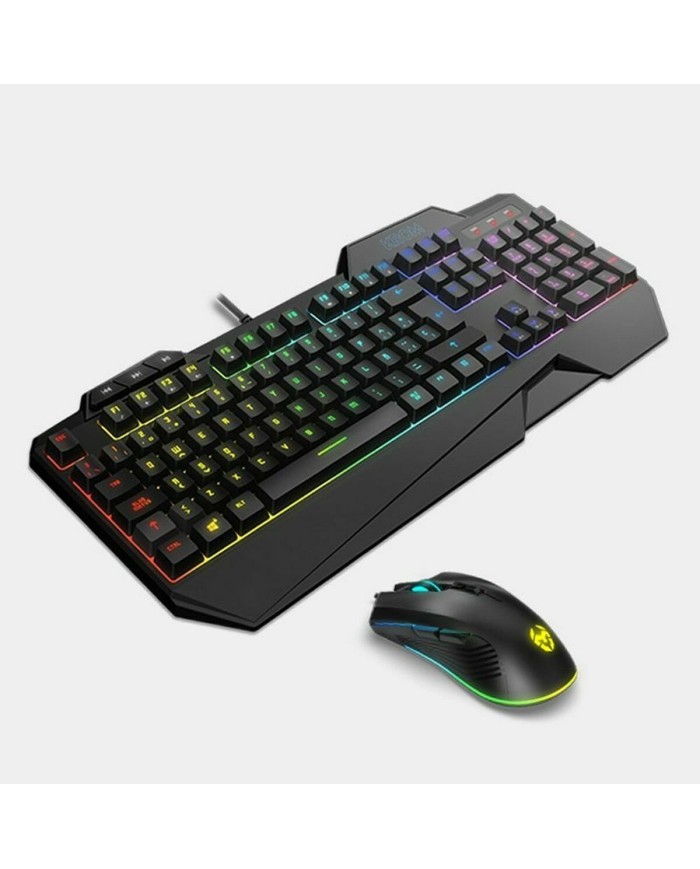 Tastiera e Mouse Gaming Krom NXKROMKRSHRSP Nero Tastiera e Mouse Gaming Krom NXKROMKRSHRSP Nero