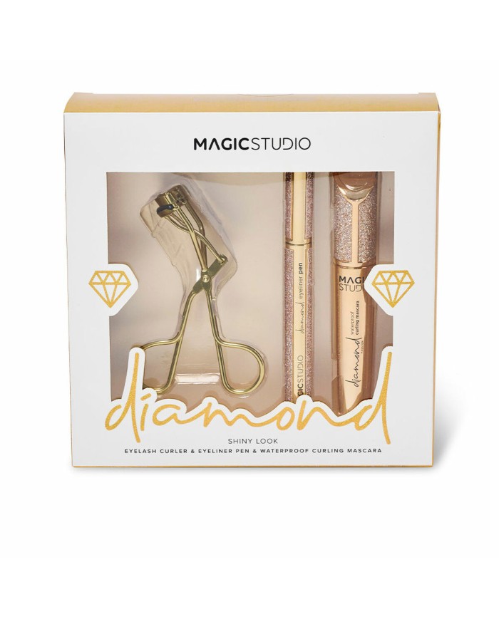 Set da Trucco Magic Studio DIAMOND SHINY LOOK 3 Pezzi Set da Trucco Magic Studio DIAMOND SHINY LOOK 3 Pezzi