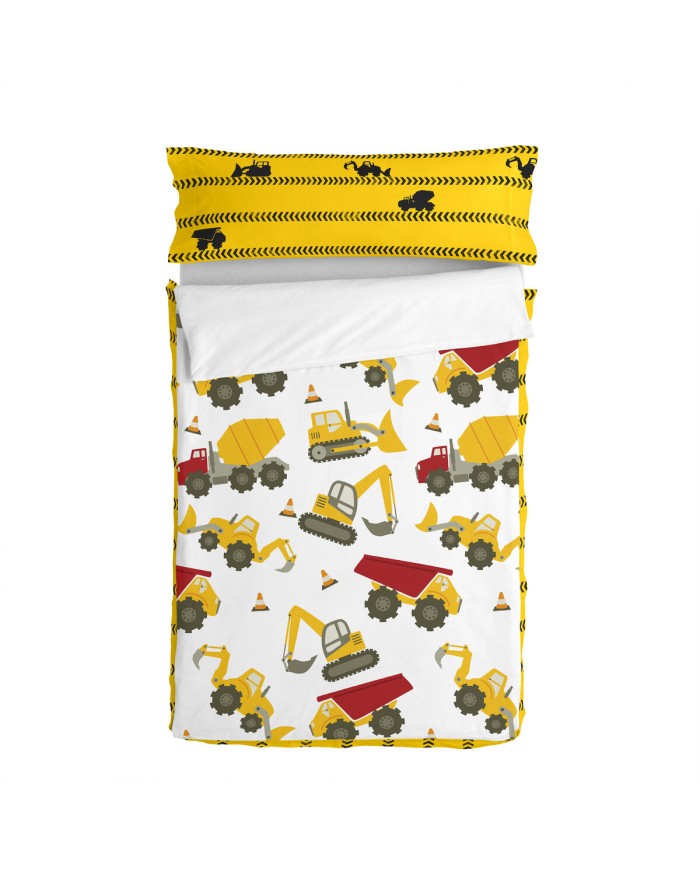 Copripiumone a sacco con Piumone HappyFriday Mr Fox Machinery Multicolore 105 x 200 cm Copripiumone a sacco con Piumone HappyFriday Mr Fox Machinery Multicolore 105 x 200 cm