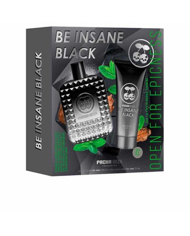 Cofanetto Profumo Donna Pacha Ibiza Be Insane Black 2 Pezzi Cofanetto Profumo Donna Pacha Ibiza Be Insane Black 2 Pezzi