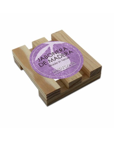 Portasapone Matarrania Jabonera Madera Legno