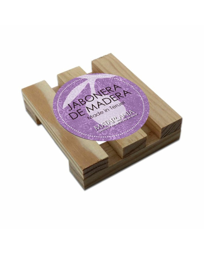 Portasapone Matarrania Jabonera Madera Legno Portasapone Matarrania Jabonera Madera Legno