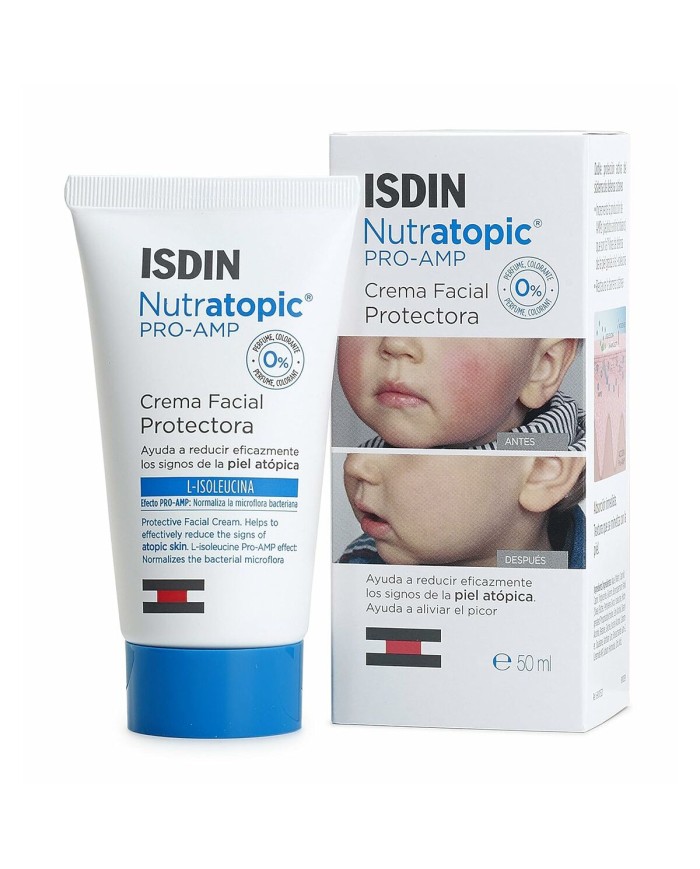 Crema Viso Isdin Nutratopic Facial Pro-Amp 50 ml
