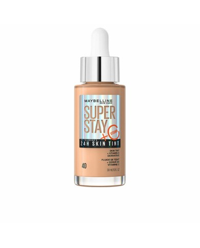 Base per Trucco Fluida Maybelline Super Stay Skin Tint Vitamina C Nº 40 30 ml