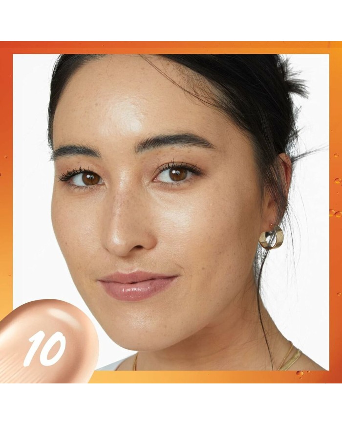Base per Trucco Fluida Maybelline Super Stay Skin Tint Vitamina C Nº 10 30 ml Base per Trucco Fluida Maybelline Super Stay Skin Tint Vitamina C Nº 10 30 ml