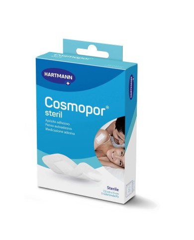 Cerotti Hartmann Cosmopor 7,5 x 5 cm 5 Unità Cerotti Hartmann Cosmopor 7,5 x 5 cm 5 Unità