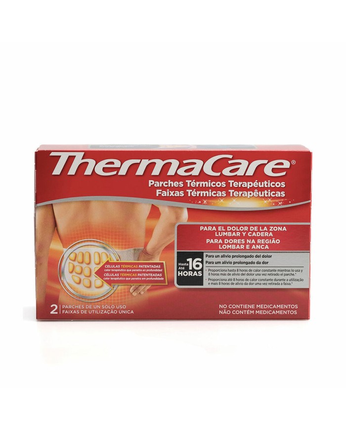 Toppe termoadesive Thermacare Thermacare (2 Unità) Toppe termoadesive Thermacare Thermacare (2 Unità)