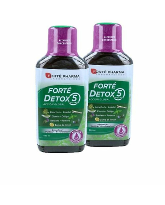 Vitamina C Forté Pharma Forté Detox órganos 500 ml 2 Unità