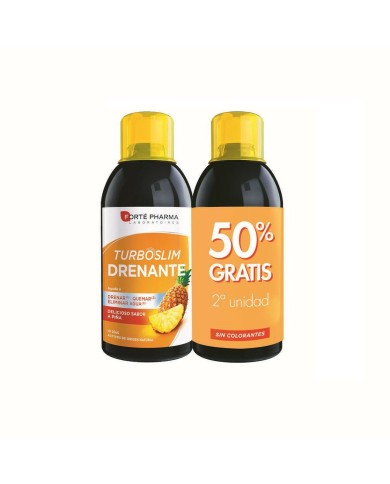 Integratore Alimentare Forté Pharma Slim Drenante 500 ml Ananas 2 Unità Integratore Alimentare Forté Pharma Slim Drenante 500 ml Ananas 2 Unità