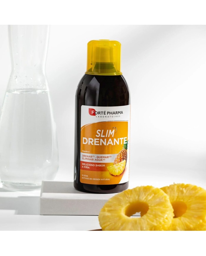 Integratore Alimentare Forté Pharma Slim Drenante 500 ml Ananas 2 Unità Integratore Alimentare Forté Pharma Slim Drenante 500 ml Ananas 2 Unità