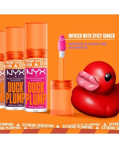 Lucidalabbra NYX Duck Plump Curly spicy 6,8 ml Lucidalabbra NYX Duck Plump Curly spicy 6,8 ml