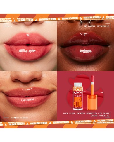 Lucidalabbra NYX Duck Plump Cherry spicy 6,8 ml