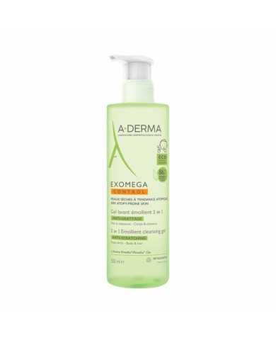 Protezione Solare Viso A-Derma Exomega Control 500 ml