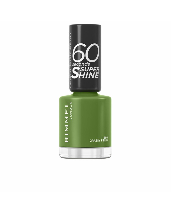 smalto Rimmel London 60 Seconds Super Shine Nº 880 Grassy fieldsh 8 ml smalto Rimmel London 60 Seconds Super Shine Nº 880 Grassy fieldsh 8 ml