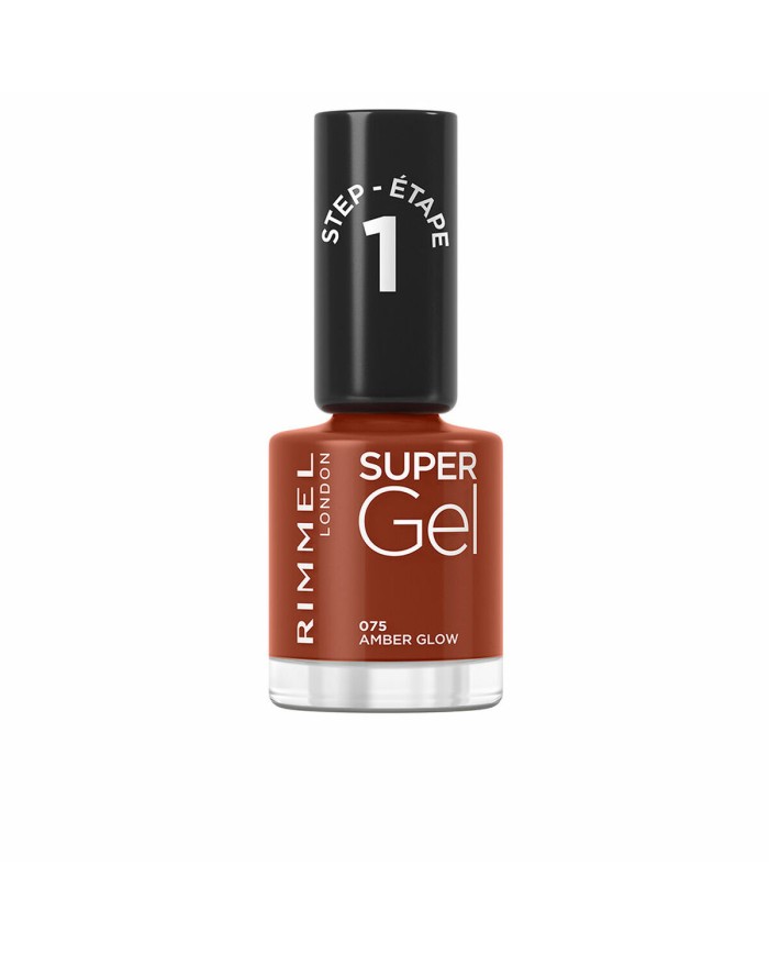 smalto Rimmel London Super Gel Nº 075 Amber glow 12 ml smalto Rimmel London Super Gel Nº 075 Amber glow 12 ml