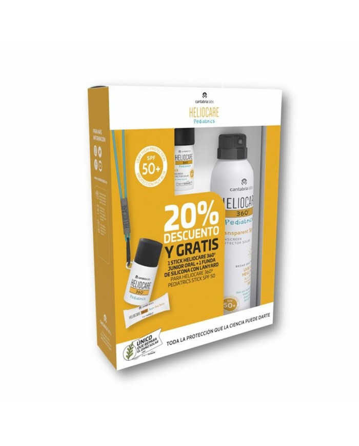 Protezione Solare Viso Heliocare Pediatrics Lote 4 Pezzi Protezione Solare Viso Heliocare Pediatrics Lote 4 Pezzi