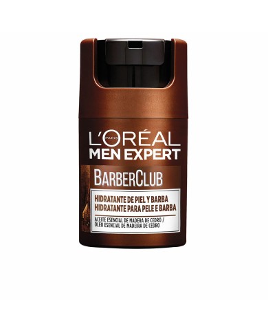 Crema Viso Idratante L'Oreal Make Up Men Expert Barber Club 50 ml Barba